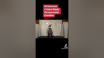 Pt6 Poi 2 Giant Right Turnaround Combos #español #Poi #PoiLesson #PoiTutorial #PoiDance  #FlowArts