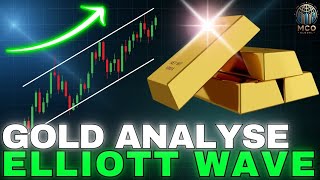 GOLD XAU Elliott Wave Analyse auf dem Wochenchart - Wichtige Untersützungen und Parameter
