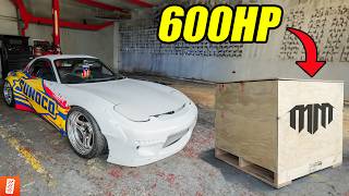 Rebuilding a Mazda RX7 in Puerto Rico to be +600 HORSEPOWER! PT 4