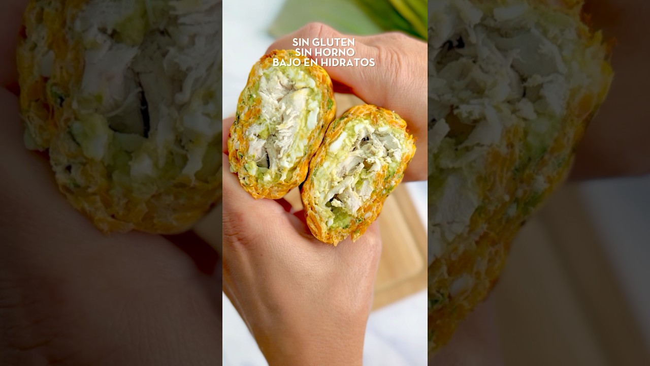BURRITO SIN GLUTEN Y BAJO EN HIDRATOS 