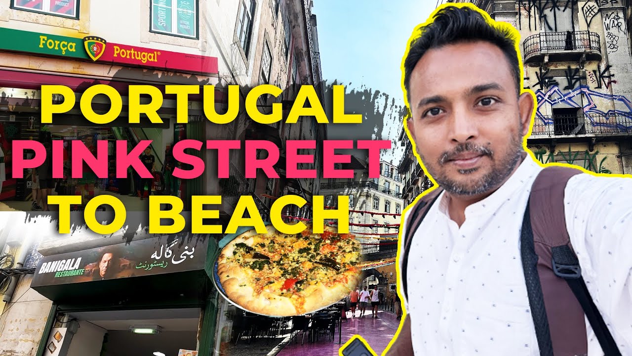 Portugal Pink Street to Beach | Pakistan Kay Saath | Tanveer Behlim
