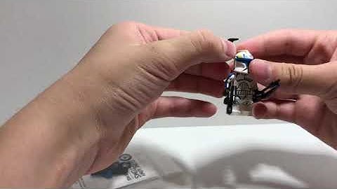 Clone army customs captain Rex!!