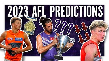 My 2023 AFL Predictions!
