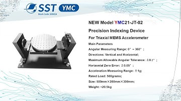 YMC21-JT-02 Precision Indexing Device MEMS Accelerometer Static Characterization Calibration System