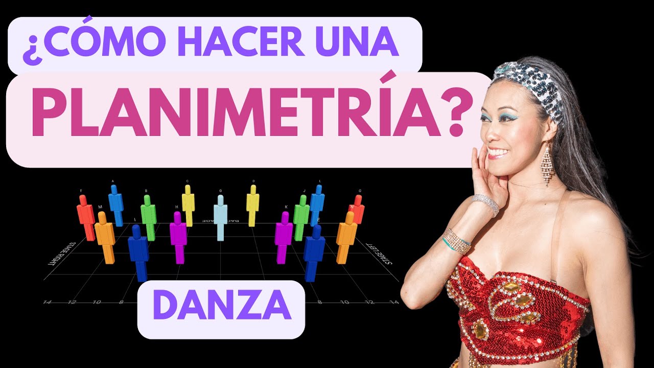CÓMO crear PLANIMETRÍAS para coreografías de DANZA - YouTube