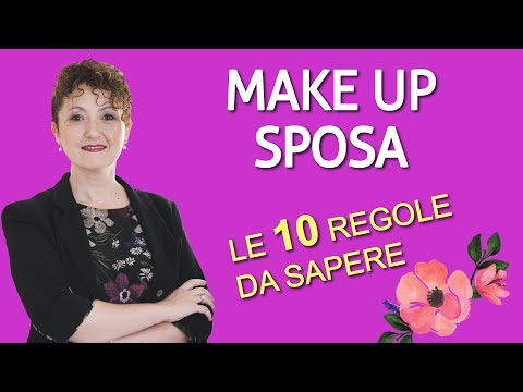 Video: I Truccatori Parlano Di Trucco Da Sposa