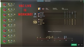 VAC live is working!