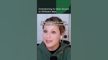Contributing to Open-Source In Different Ways  #podcast #opensource