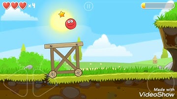 Red ball 4 gameplay walkthrough level 1-5 ( IOS and Android)