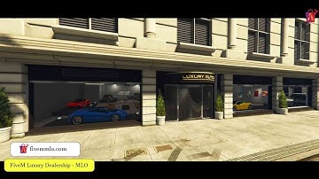 FiveM Luxury Dealership | FiveM Car Dealership MLO #fivem #dealership