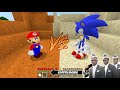 Who will Win - Super Mario or Sonic - Coffin Meme Minecraft