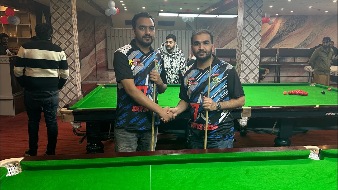 Snooker 1st Semifinal Match | Hamza Akbar vs Saif Qasoor | 7 Star Snooker Arena | Live With Mubeen