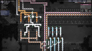 5 hours in under 3 minutes - Oxygen Not Included time lapse (ONI)