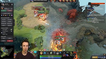 Grubby learns Meepo Poof + Blink Combo, poofing at blink location & Quick Cast usage