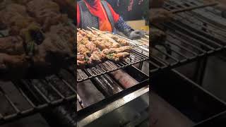 Chicken Bbq Korean Style | Korean Street Food Asmr #Bbq #Streetfood #Shorts #Shortvideo