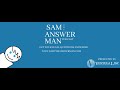 In this episode of our Sam the Answer Man podcast, Sam discusses business formation and things you as a business owner should think about before starting your company.
Music: https://www.bensound.com/royalty-free...