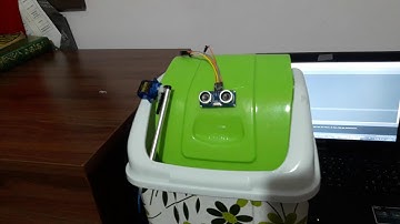 Auto Open Trash  Arduino - Otomatik Açılan Çöp Kutusu