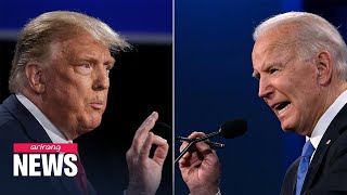 Trump, Biden face off in final presidential debate