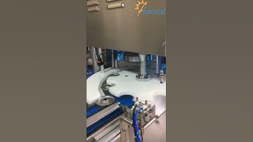 #Fully automatic #irregular lid round #can seamer #machine, auto #alcohol container #seaming machine