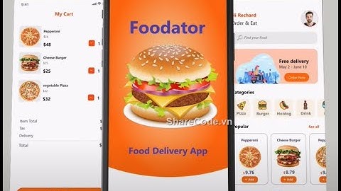Đồ án Android - App quản lý của hàng đồ ăn - Android studio FireBase Kotlin