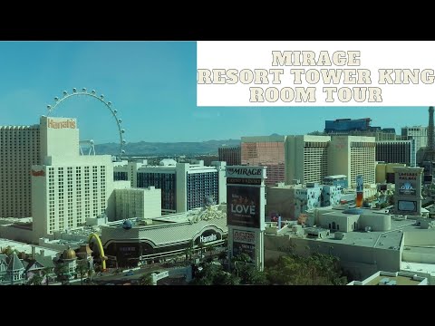 The Mirage Hotel Walkthrough and Room Tour May 2022