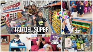 TAG DEL SUPERMERCADO en COSTCO 🛒+ Compras de Última Hora✨Regreso a Clases✏️Vlog/Ammy Alvarado