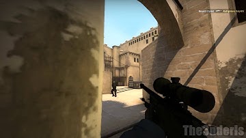 [CS:GO] Awp Ace + Insane noscope in smoke! [Clutch]