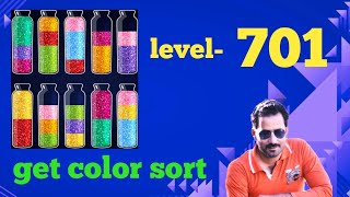 Information Get color sort level 701 Solution walkthrough Update