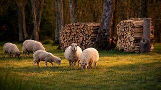 Peaceful Rural Life in France 🇫🇷 | Sheep, River Sounds & Slow Living screenshot 4