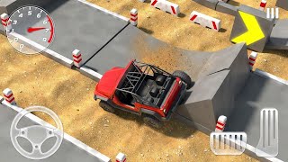 4x4 Spin Mud Jeep Drive Offroad - Car Trials Crash Driver Simulator - Android GamePlay #4 screenshot 3