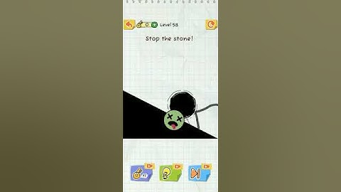 #🔴Draw 2 Save:Stick Man Puzzles  Level 58 Answer🔴 walkthrough 🔴#