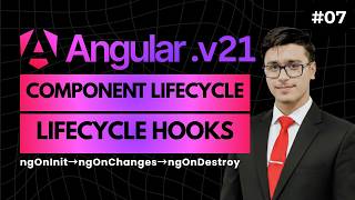 Angular Lifecycle Hooks Explained | ngOnInit, ngDoCheck, ngOnChanges, ngOnDestroy | #07