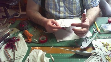 Enterprise B part 1 Saucer section Lights and All