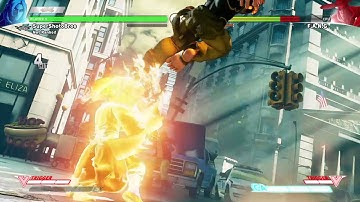 Ken Cross up tatsu post Hp Dp into super