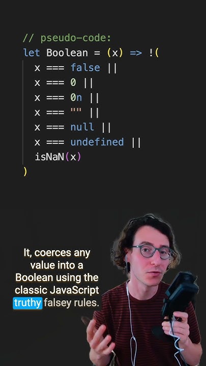 `.filter(Boolean)` is everywhere these days! #javascript #coding - YouTube