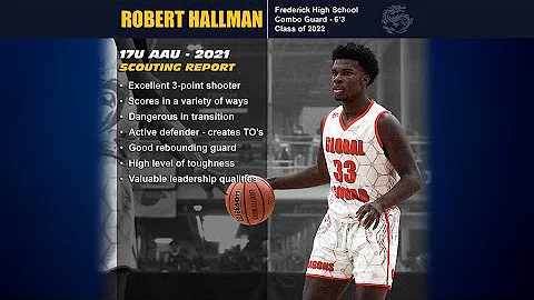 Robert Hallman | 6'3 - G | 17U AAU