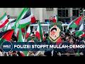 FRANKFURT Polizei Stoppt In Frankfurt Al Quds Demo Von Mullah Anhängern