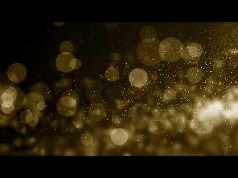 Particles Gold Bokeh