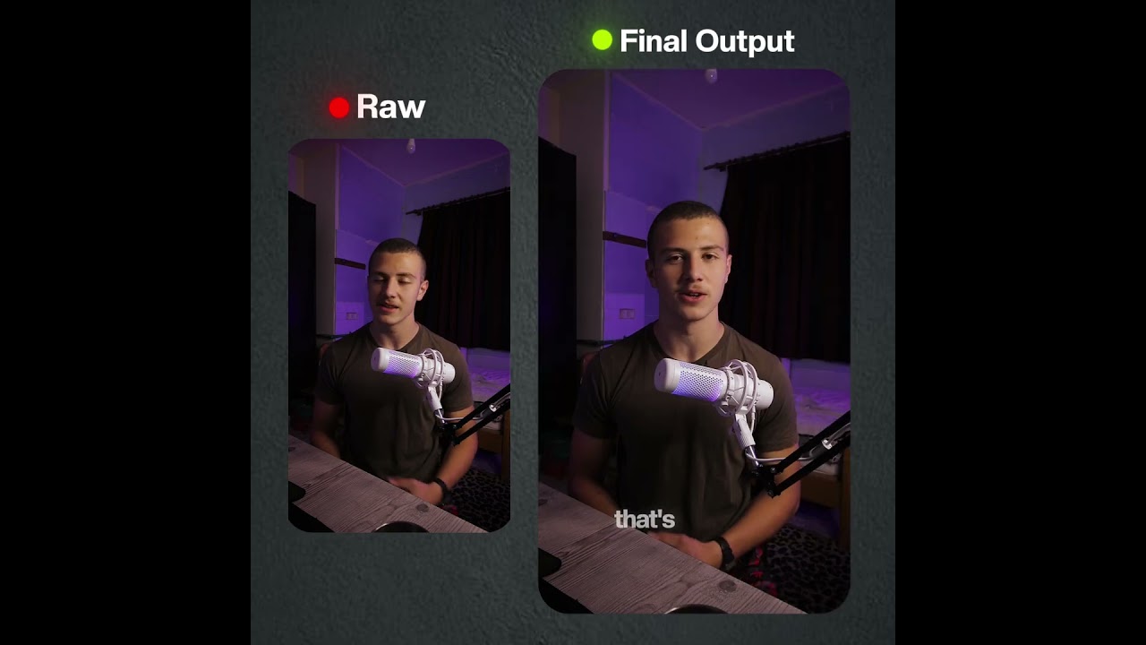 Raw clip vs final result || Clean edits change everything || DM for edits #shorts #edit