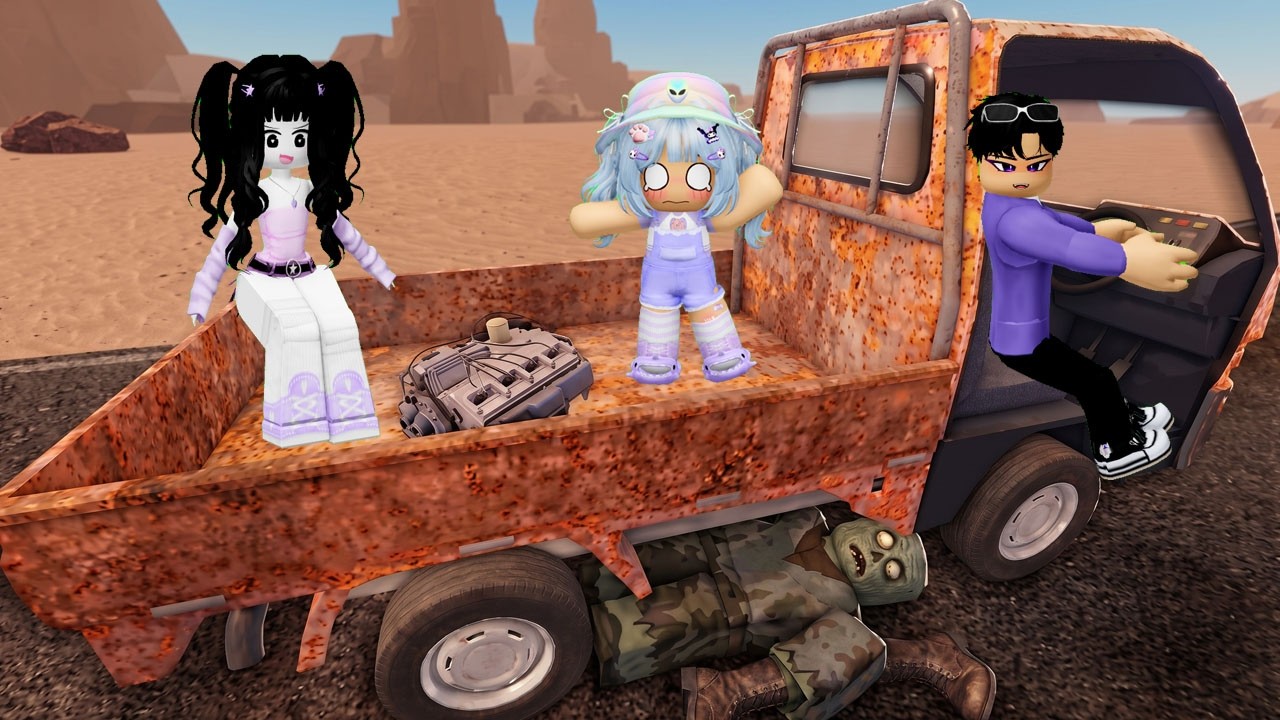 KITA NAIK MOBIL BUTUT UNTUK PERJALANAN PULANG KAMPUNG | ROBLOX