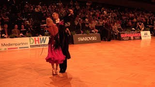 【ドナタスベゼリス リナのワルツ】Donatas Vezelis - Lina Chatkeviciute LTU, English Waltz | WDSF PD Super Grand Prix Standard
