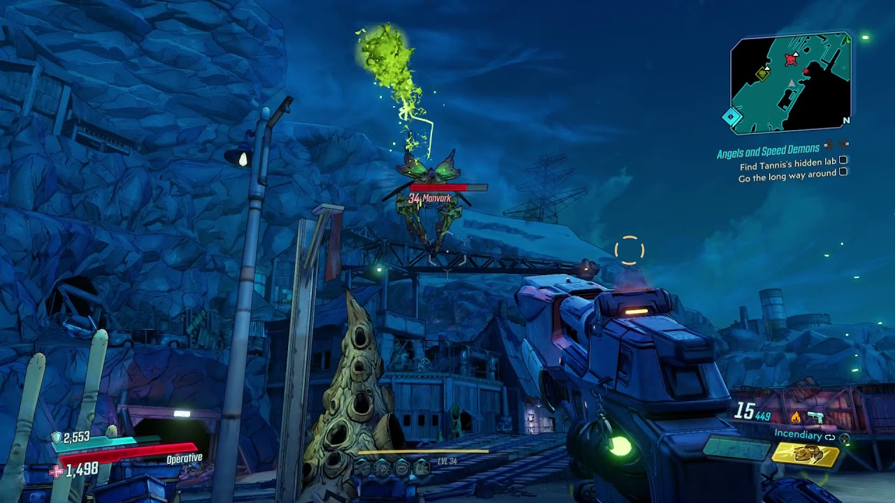 Borderlands 3 - Angels and Speed Demons: Legendary Hunt Challenge Kill Manvark, Tinkvark (2019)