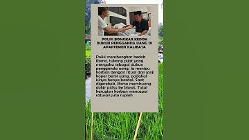 Polisi Bongkar Kedok Dukun Pengganda #infocepat #beritaterkini