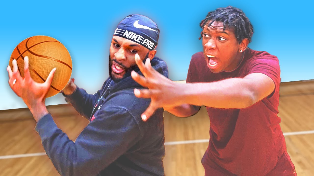 The Most DANGEROUS 4V4 Basketball i Played in Da HOOD
