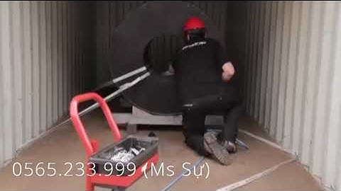 Cách chằng buộc hàng trong container bằng dây đai Polyester Composite 0565233999