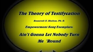 Video thumbnail of "Ain't Gonna Let Nobody Turn Me 'Round"