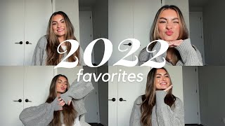my all-time 2022 favorites | beauty, books, clothing, misc