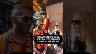 Galatasaray Taraftarı Fenerbahçenin Ligden Çekilmesini Destekliyor Galatasaray - Fenerbahçe