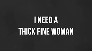 Chalie Boy - Thick Fine Woman (feat. Lil' Ronny MothaF, Fat Pimp & No Shame) [Lyric Video]
