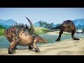 ISLAND SANCTUARY GIGANTSPINOSAURUS VS T-REX,I-REX,GIGANOTOSAURUS,SPINOSAURUS,ALBERTOSAURUS